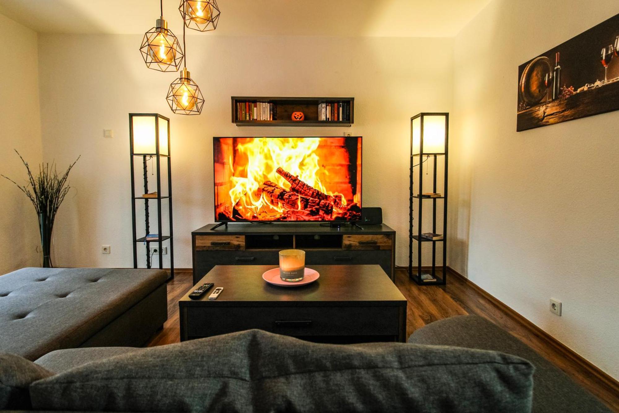 Moderne Fewo Sky Netflix Terrasse Burgblick Boxspringbett Waschtrockner Bullay Exterior photo